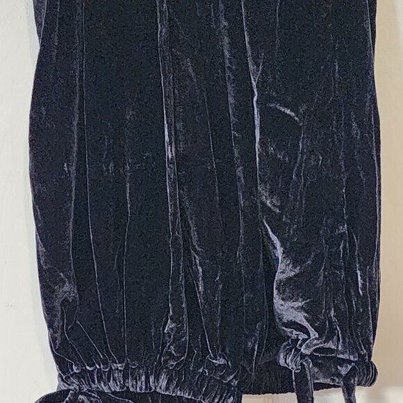 NWT Free People Velour Overalls Black Size XS, Lagenlook, Cozy Chic, Bohemian, - Picture 8 of 12